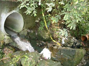 Mourente, parroquia de Pontevedra, sen saneamento de auga