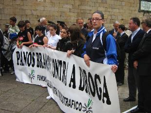 Panos brancos contra a droga