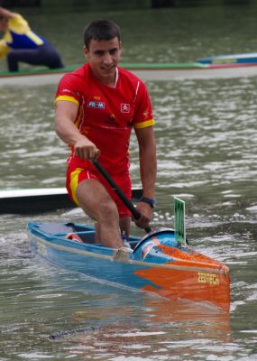 Manuel Antonio Campos, que conseguiu a súa primeira medalla nun Mundial