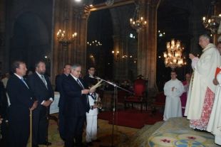 Discurso do delegado rexio, o alcalde de Mondoñedo (clique para ampliar)