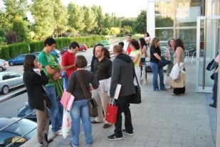 Participantes no curso, que se desenvolveu en Carballo (clique para ampliar)