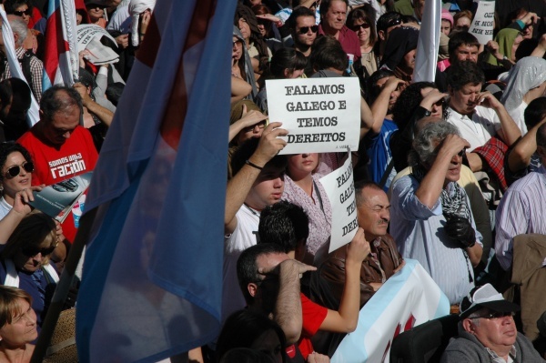 Manifestación Queremos Galego