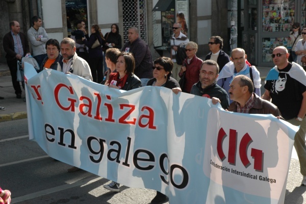 Manifestación Queremos Galego