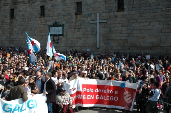 Manifestación Queremos Galego